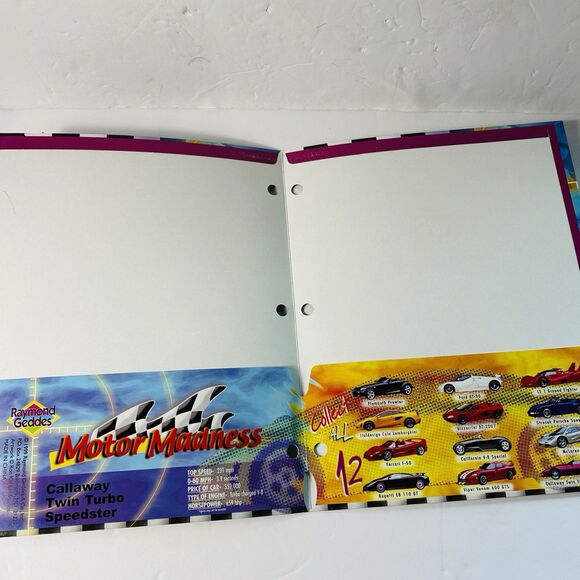 1999 Raymond Geddes Motor Madness Lot 3 Folders Callaway CA Special Bizzarrini - Picture 6 of 10